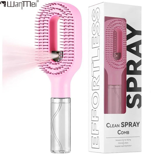 Spray-Comb Styling Brush