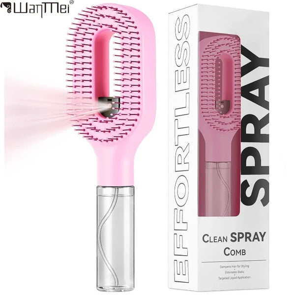 Spray-Comb Styling Brush