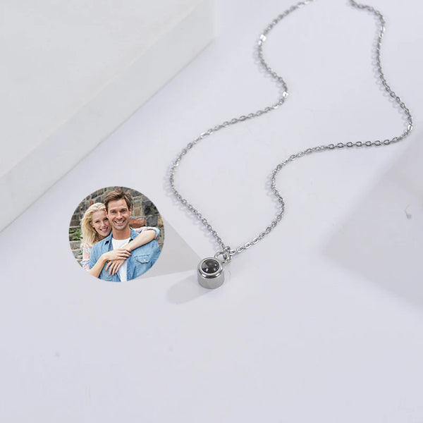 Keepsake Photo Projection Necklace