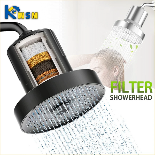 PowerClean Pro High-Flow Shower Head